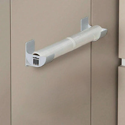 No-Drill Wrap & Bag Roll Holders, Set of 4