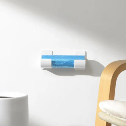 No-Drill Wrap & Bag Roll Holders, Set of 4