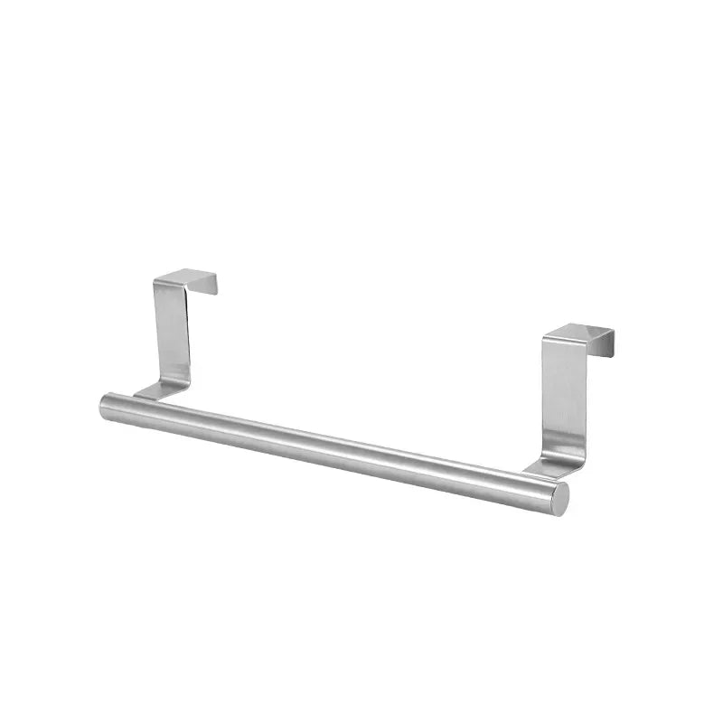 No-Drill Over-the-Door Cabinet Towel Bar