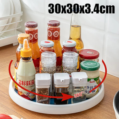Non-Slip Lazy Susan Turntable for Cabinets