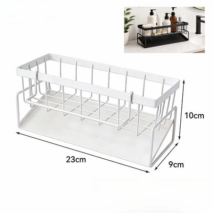 Over-Faucet Sponge Holder, Hanging Sink Drain Rack