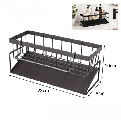 Over-Faucet Sponge Holder, Hanging Sink Drain Rack