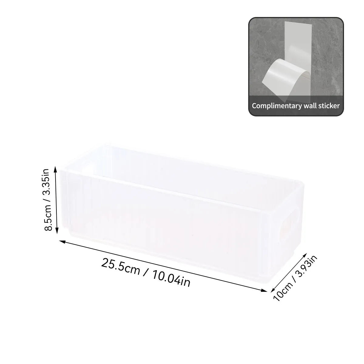 No-Drill Adhesive Cabinet Door Storage Boxes, Foldable Spice Organizer, Set of 2